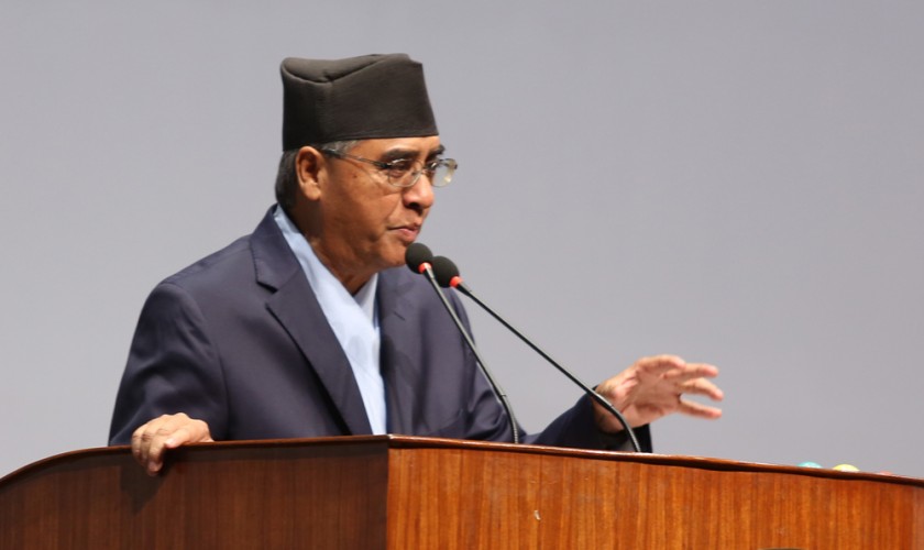 बाढी र डुबानको विषयमा भारतसँग छलफल गर्नु पर्छ : देउवा