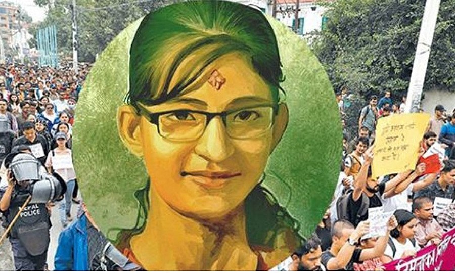 निर्मलालाई न्याय चाहियो भन्दै नेबिसंघदवा्रा काठमाडौँमा प्रदर्शन