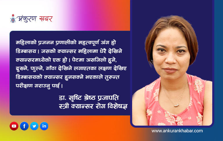 के हो डिम्बाशय क्यान्सर ? कसरी बच्ने ?