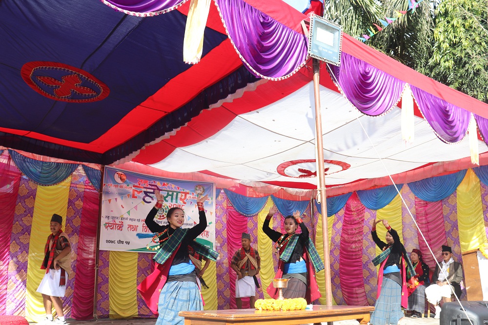 लमजुङका गुरुङ समुदायले धूमधामका साथ मनाए तमु ल्होसार