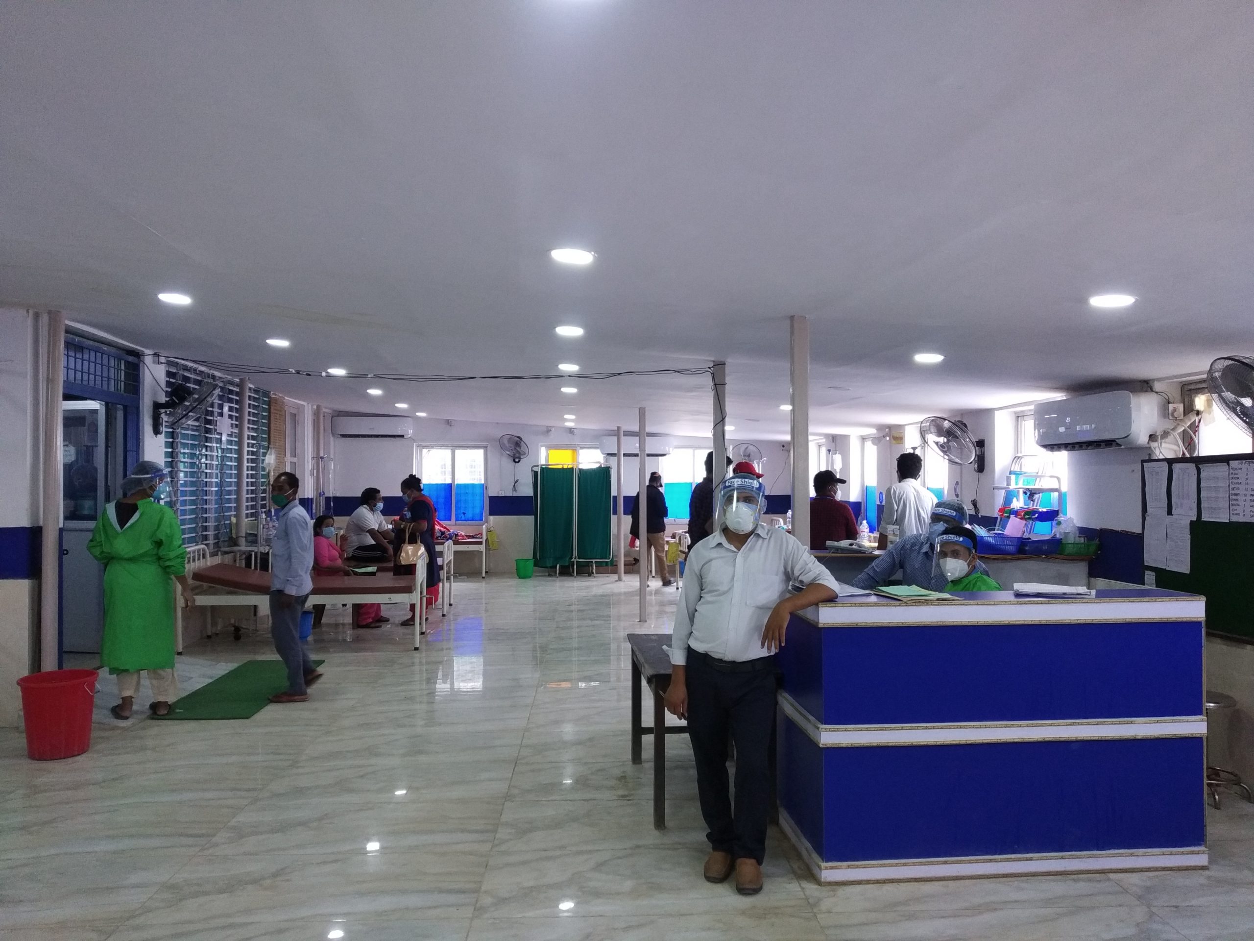 स्वरुप फेर्दे लुम्बिनी अस्पतालको आईसीयू कक्ष