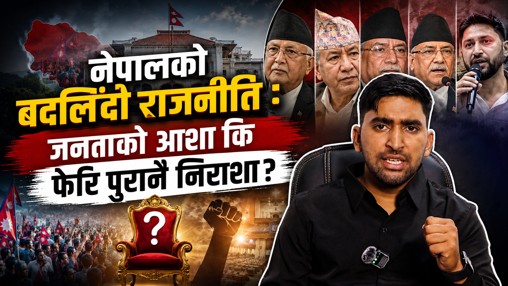 नेपालको बदलिँदो राजनीति : जनताको आशा कि फेरि पुरानै निराशा?