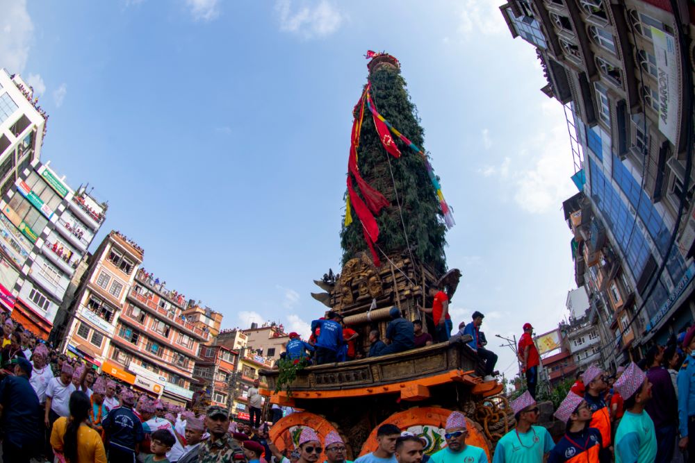 शनिबार भोटो देखाएसँगै रातो मच्छिन्द्रनाथको रथयात्रा सम्पन्न हुने